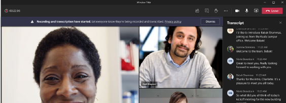 Built With AI, Live Transcription Services Come To Videoconferencing Software